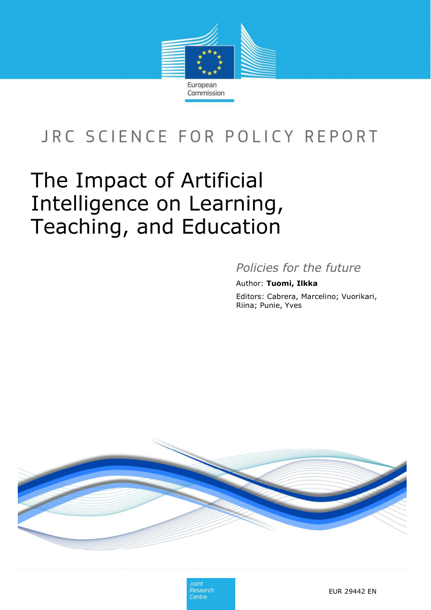 Pdf The Impact Of Artificial Intelligence On Learning Teaching And Education Policies For The Future