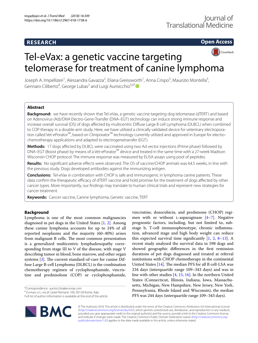 PDF) Tel-eVax: A genetic vaccine 