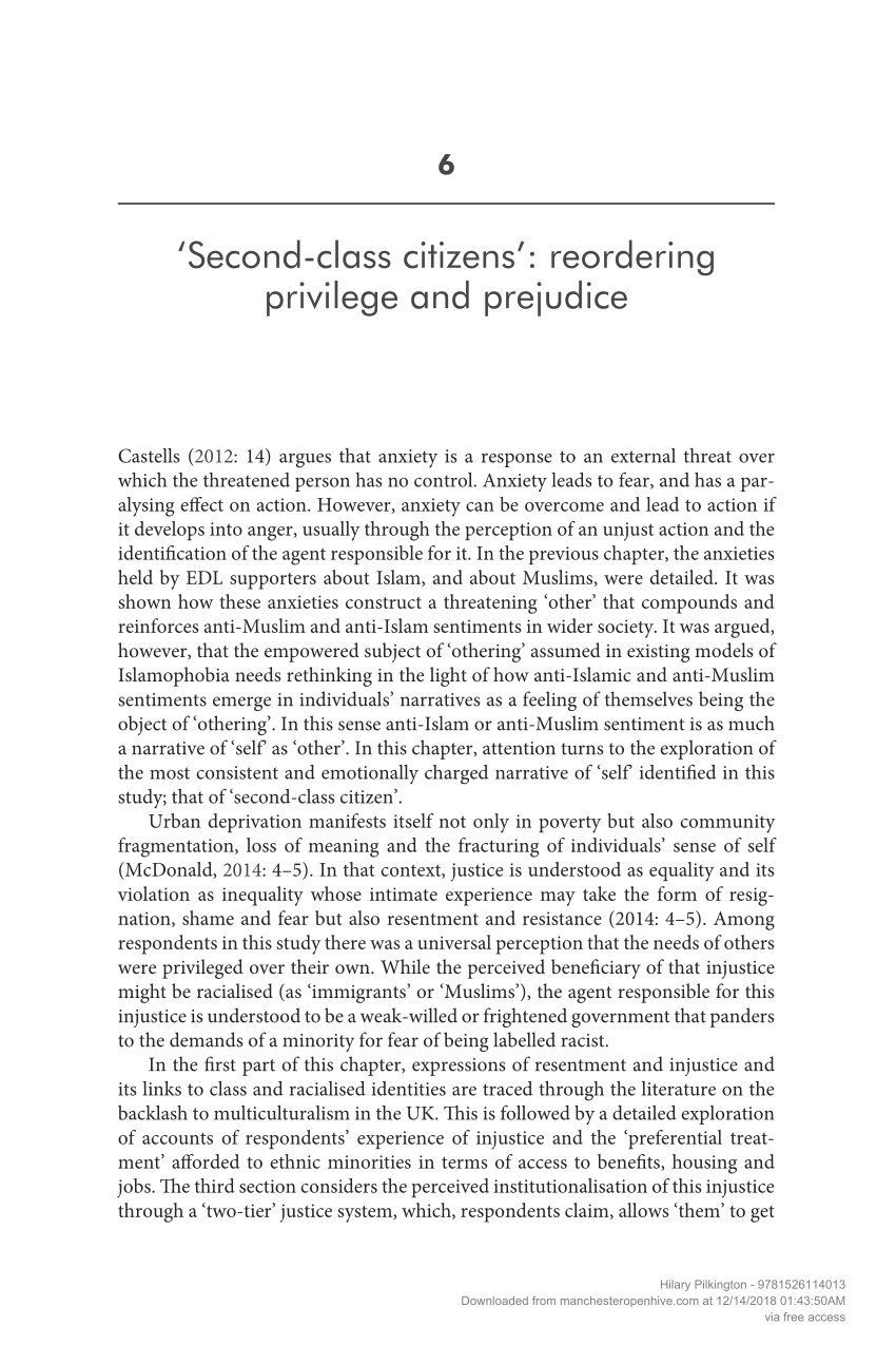 PDF) 'Second-class citizens'