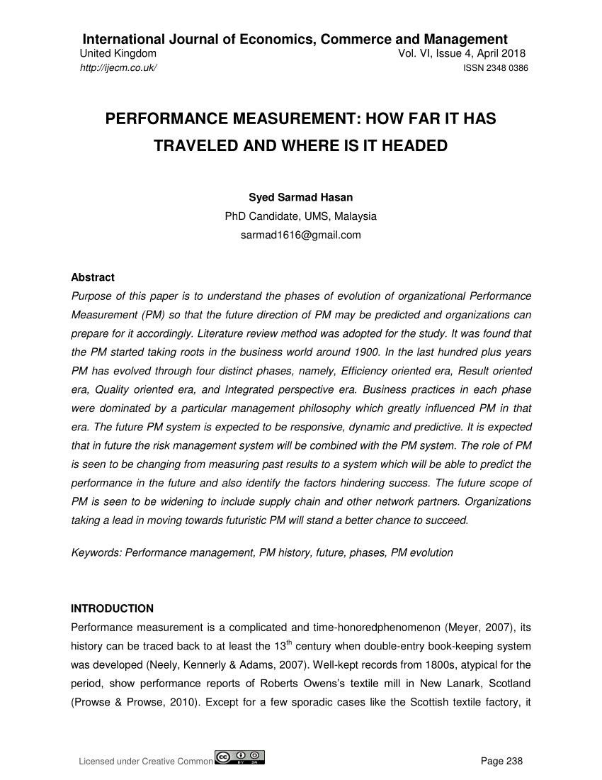 PDF) International Journal of Economics, Commerce and Management 