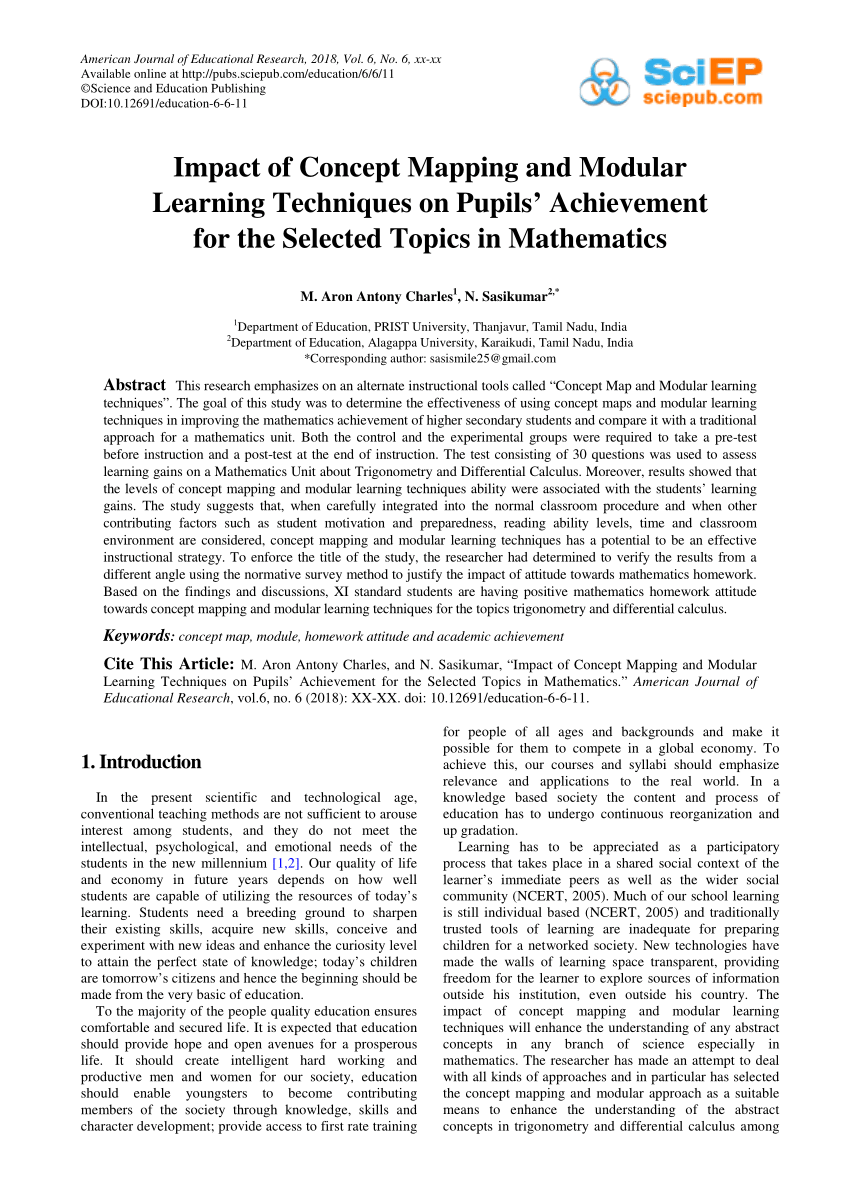 qualitative research title about modular learning