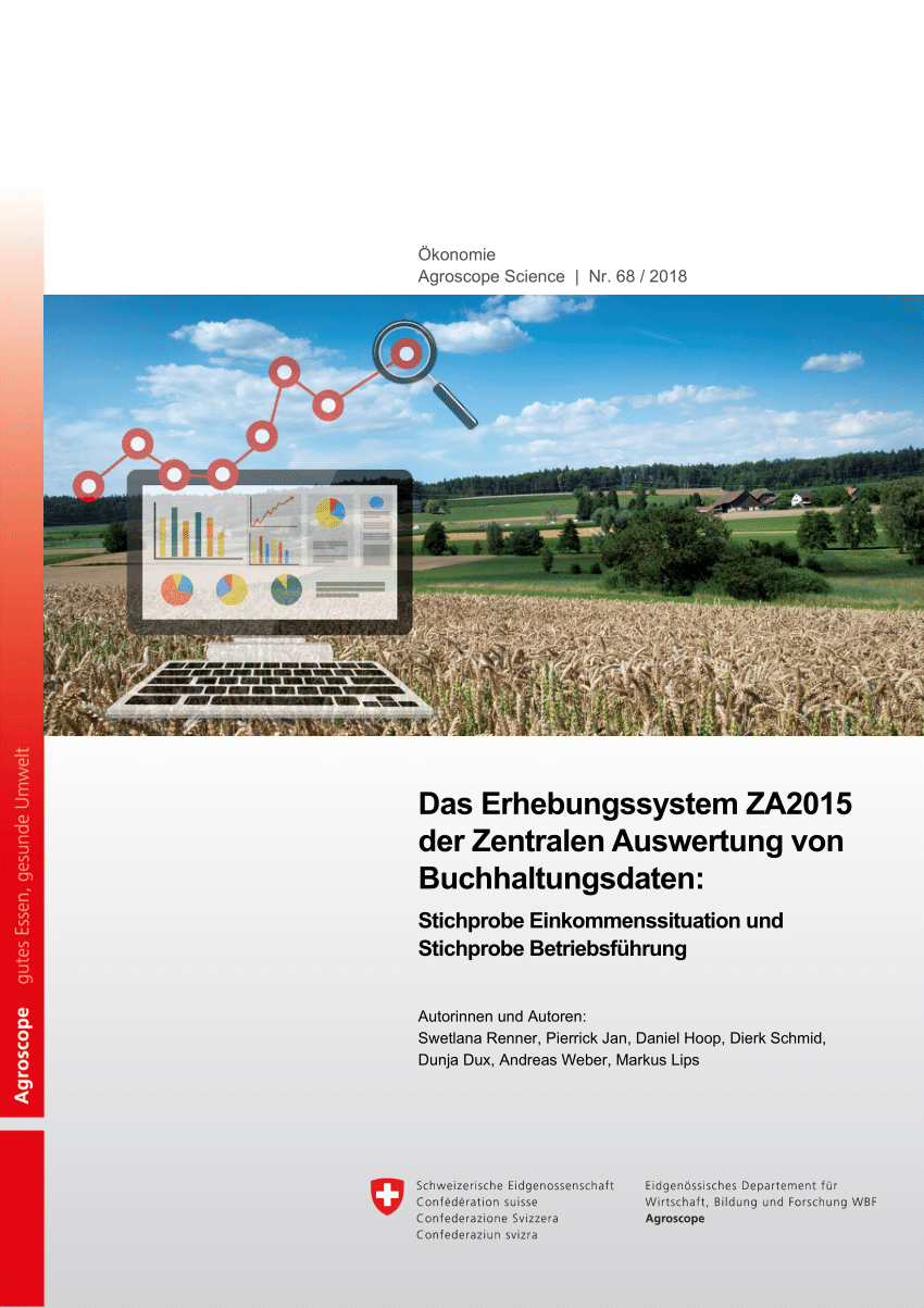 PDF) Das Erhebungssystem ZA2015 der Zentralen Auswertung von ...