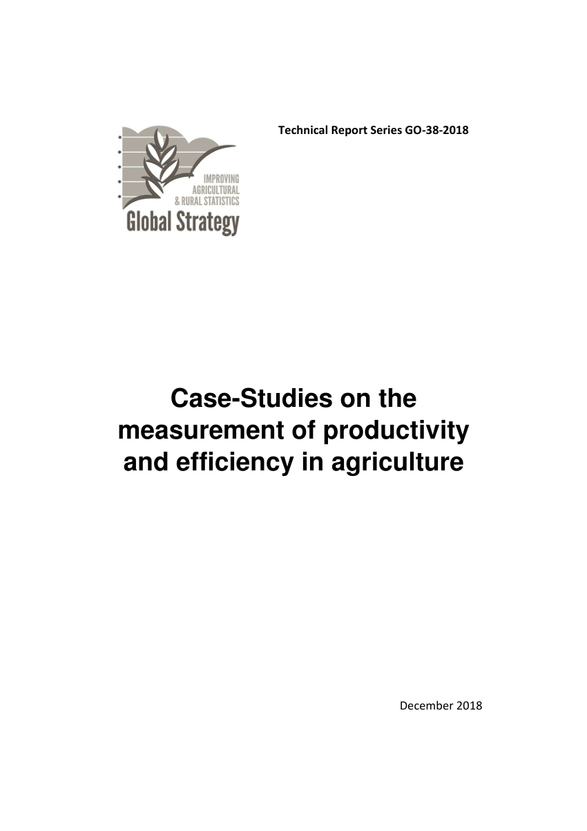 research papers on agriculture productivity