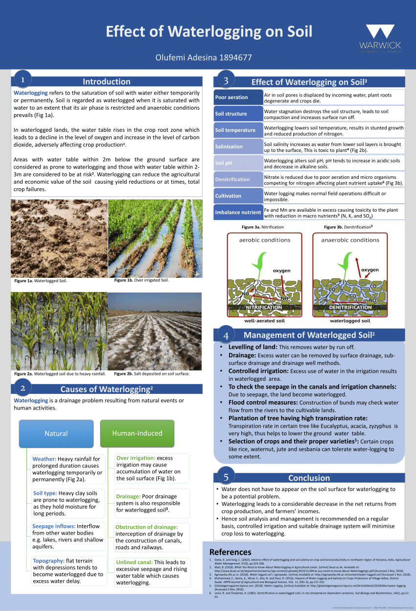 (PDF) Effect of Waterlogging on Soil