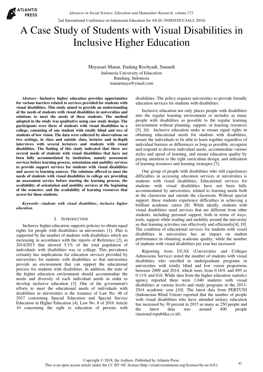 case study on learning disability