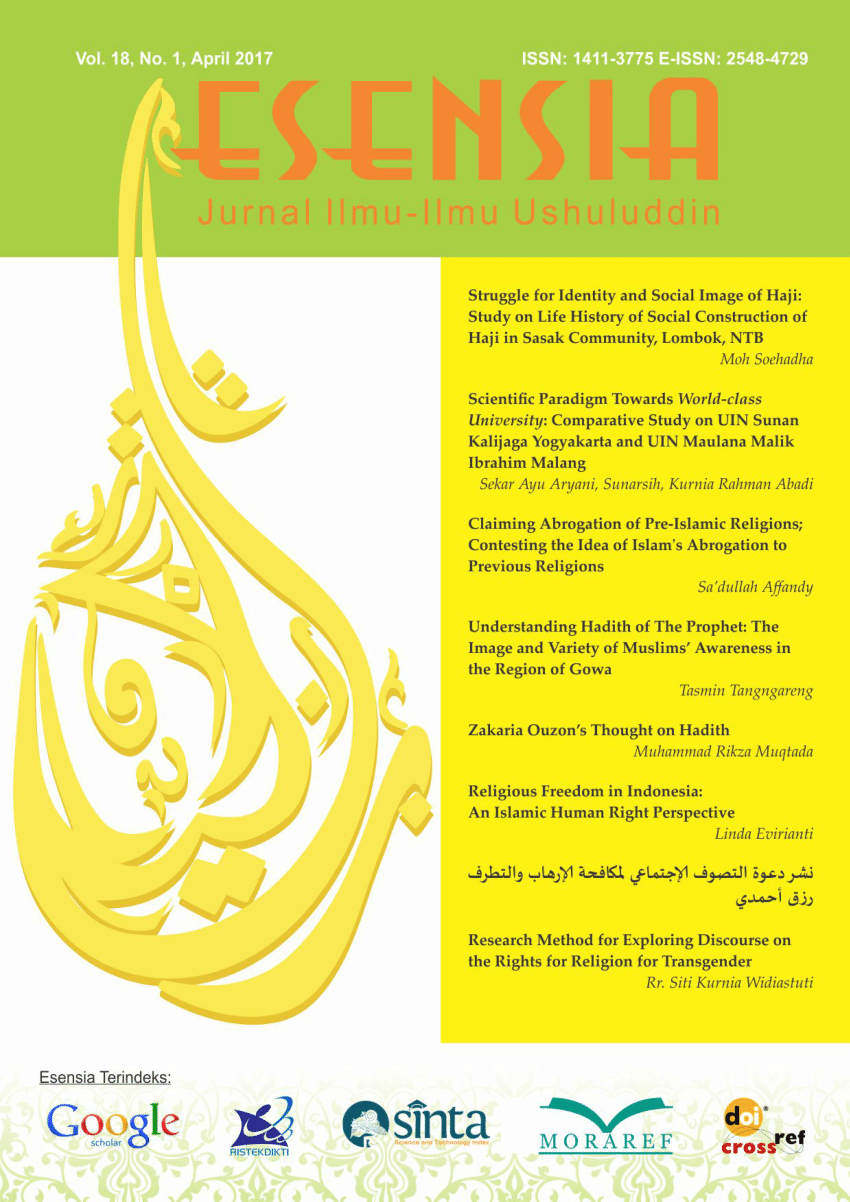 PDF) Understanding Hadith of The Prophet: The Image and Variety of 