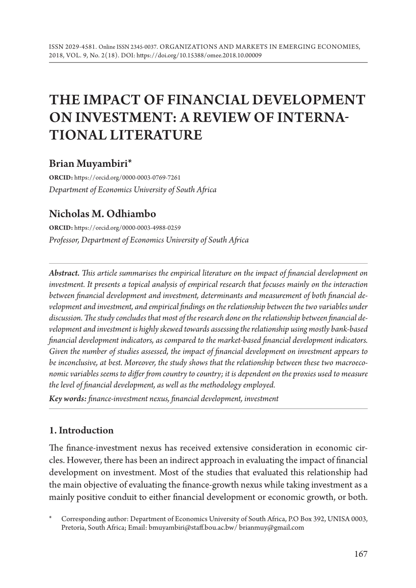 phd thesis on financial development