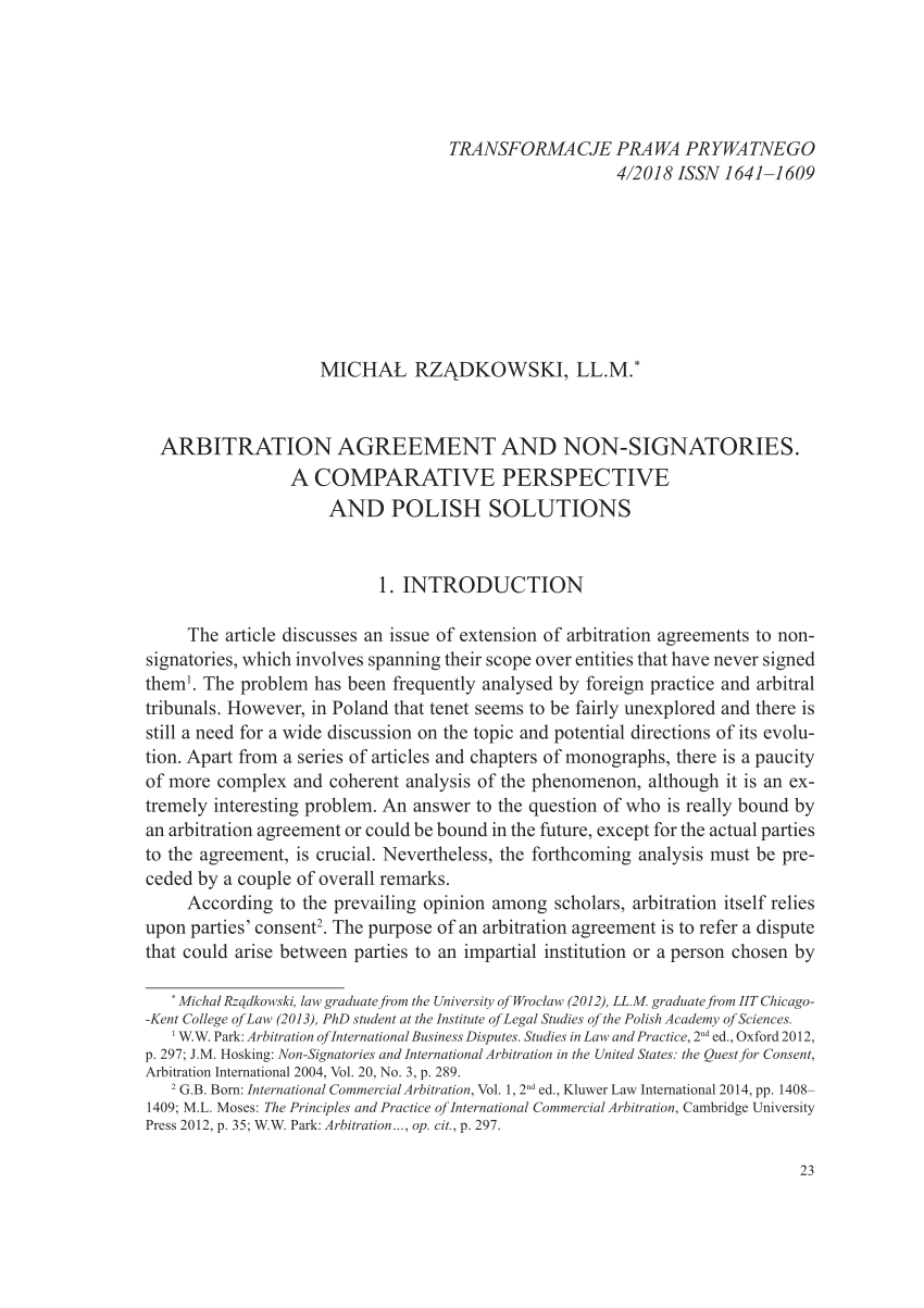 thesis on arbitration pdf