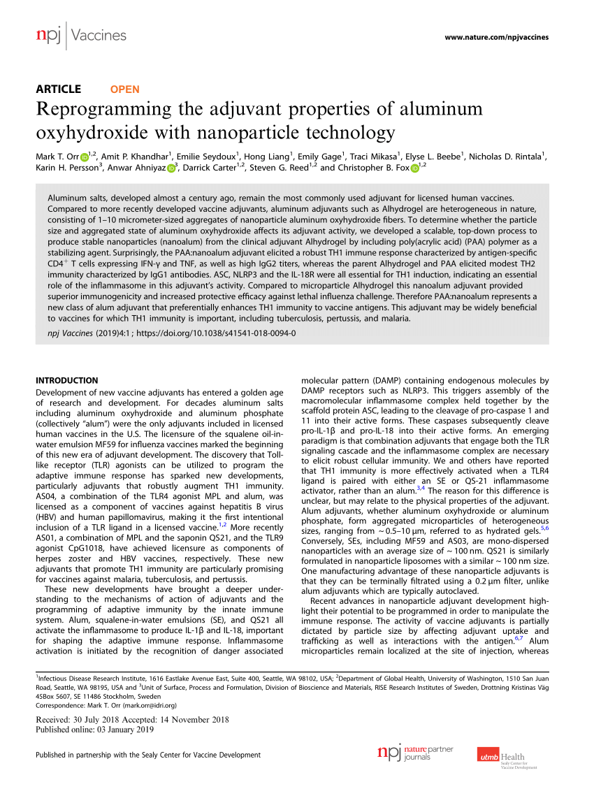 BioScience Alum Publishes Peer-Reviewed Article in Scientific Journal