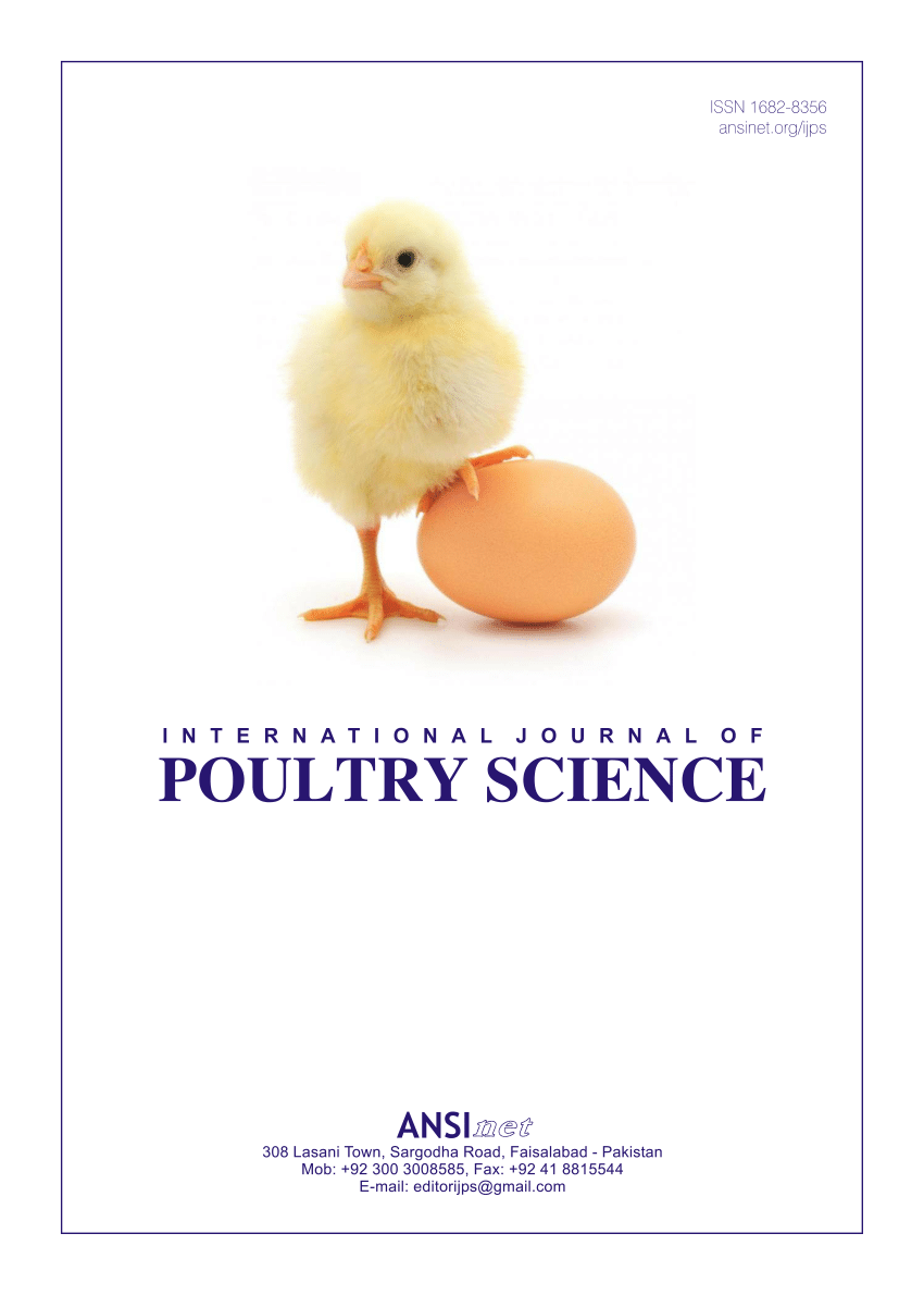 research papers on poultry