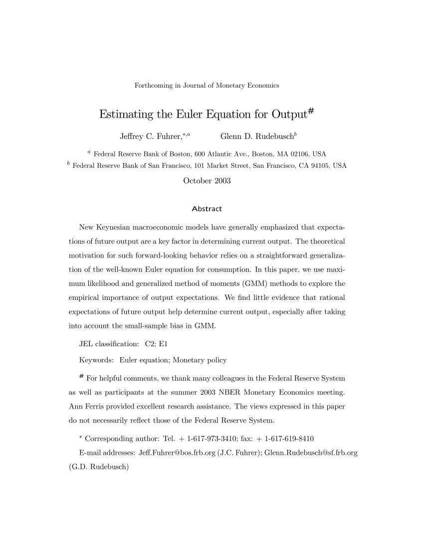 Euler Equations, Glenn Research Center