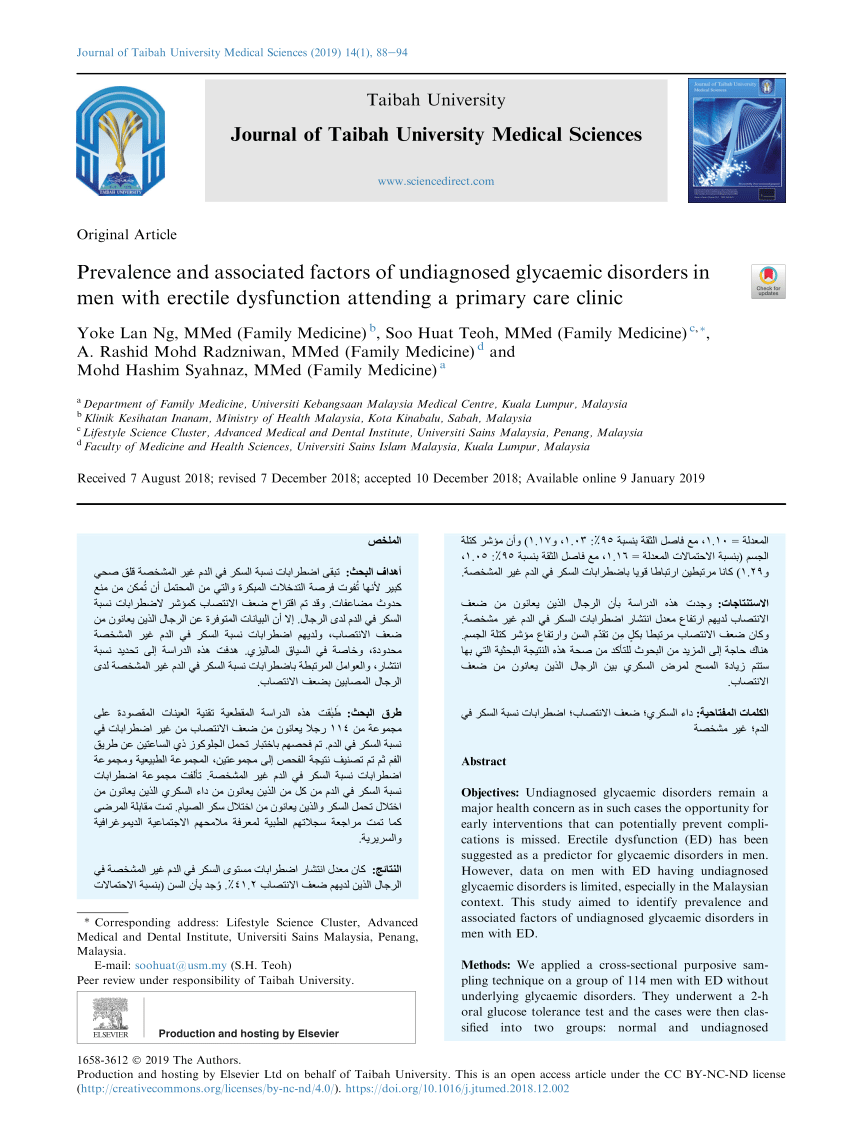 PDF) Prevalence and associated factors of undiagnosed glycaemic 