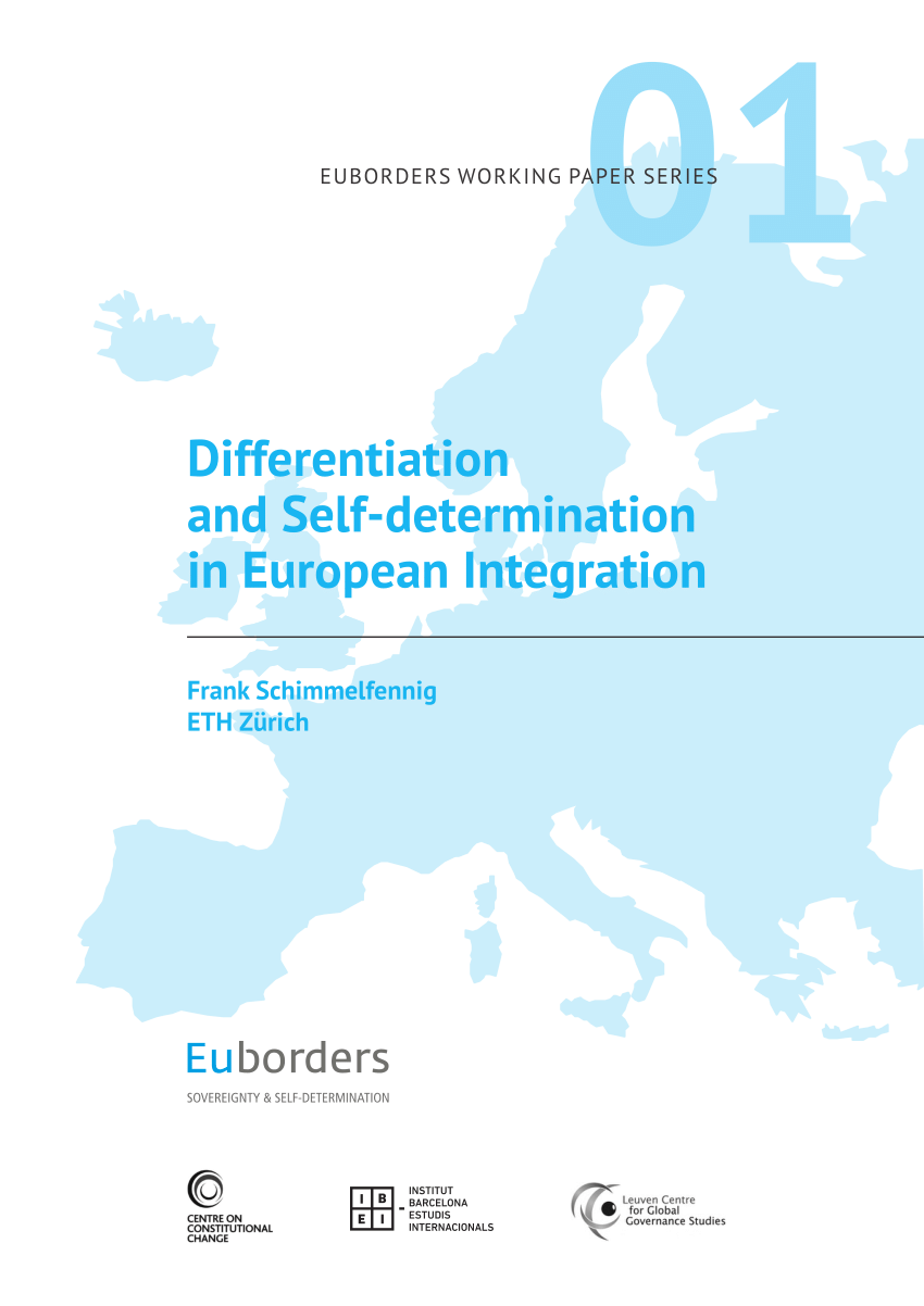Differentiation in the European Union Integration Process