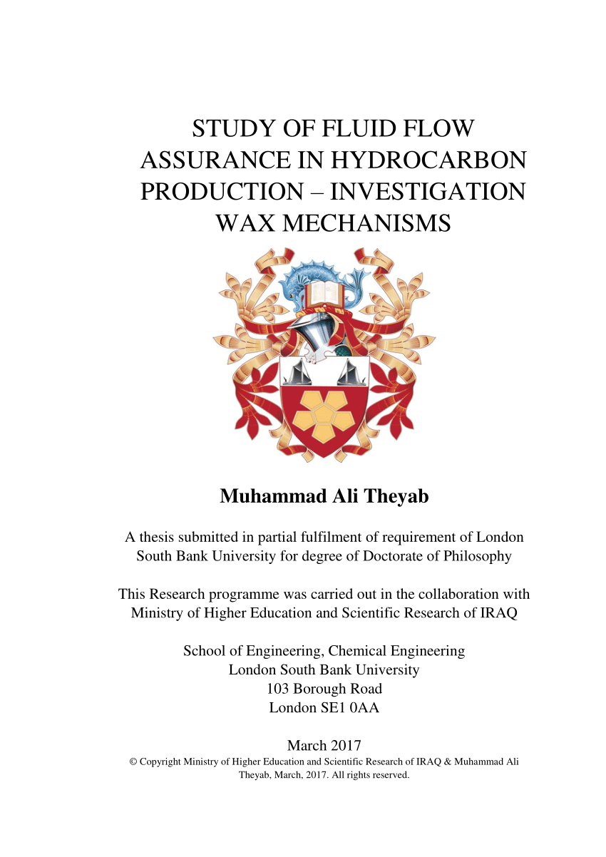 thesis on hydrocarbon