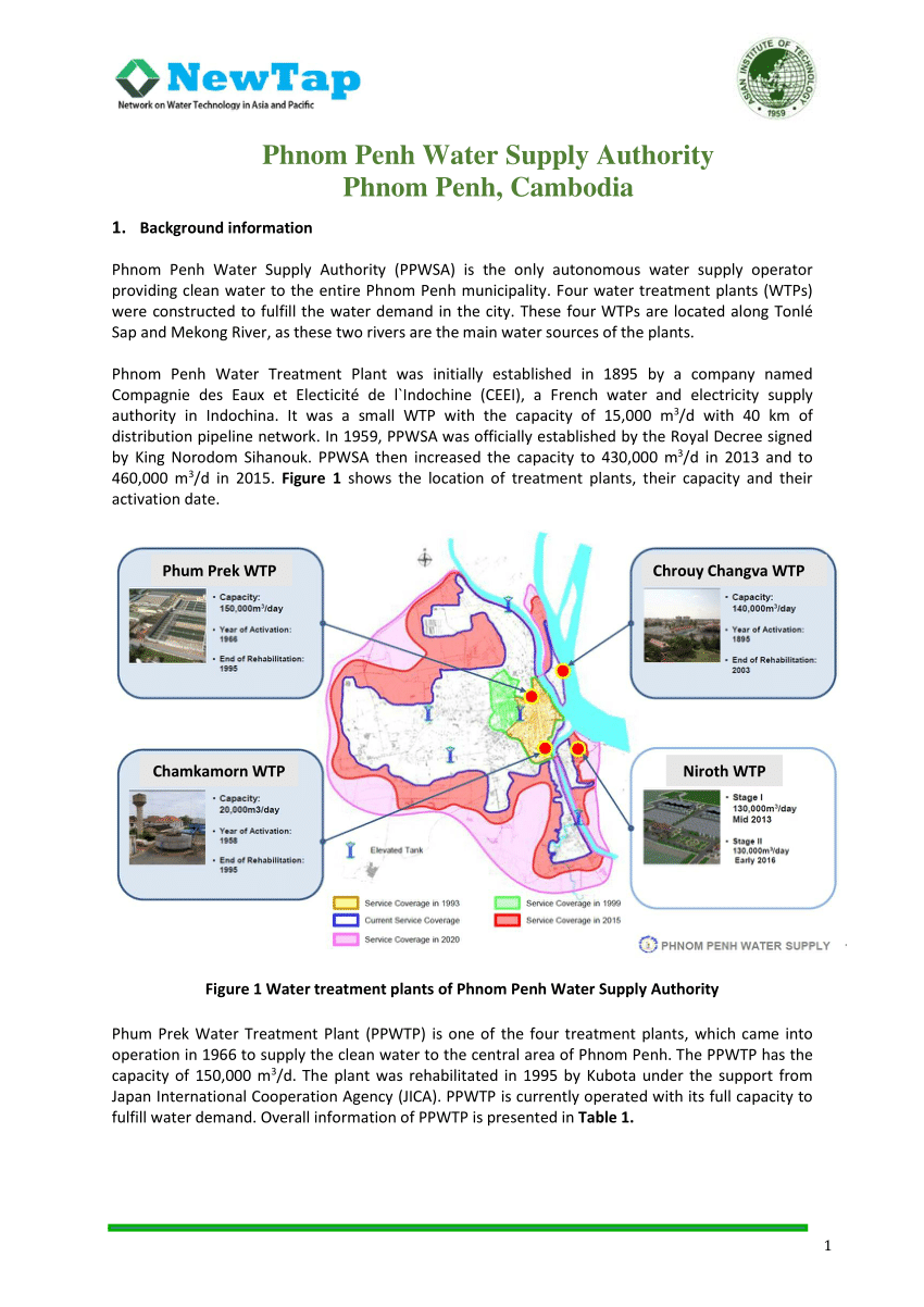 PDF Phnom Penh Water Supply Authority Phnom Penh Cambodia   Largepreview 