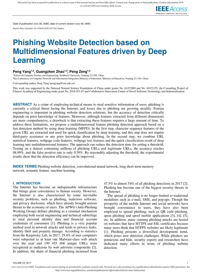 phishing website research paper