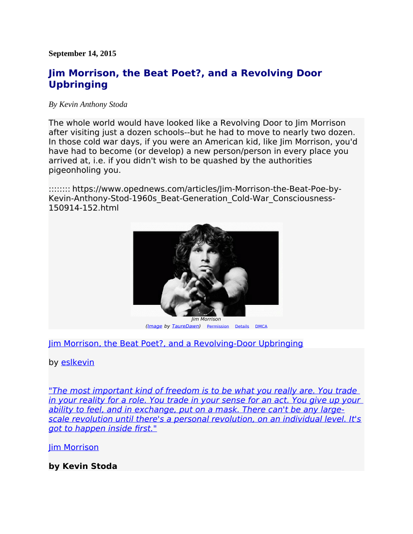 jim morrison pdf download