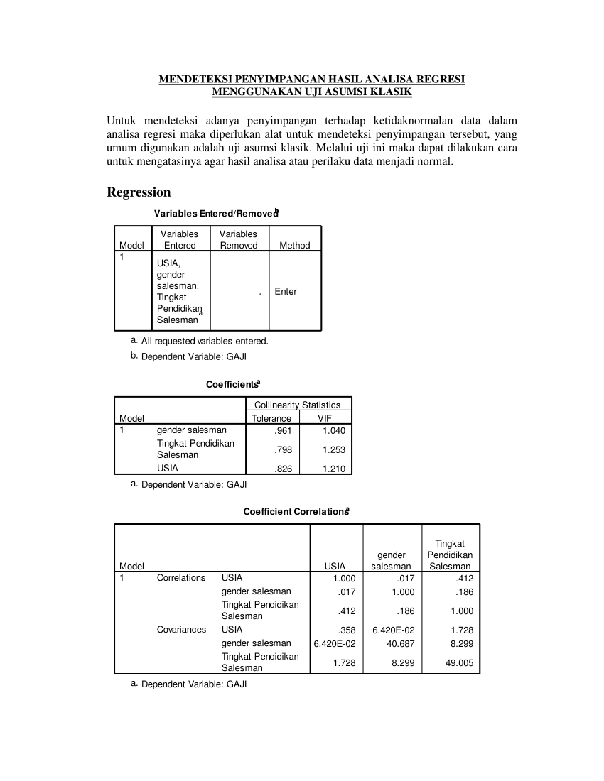 Pdf Mendeteksi Penyimpangan Hasil Analisa Regresi Menggunakan Uji My Xxx Hot Girl 3115