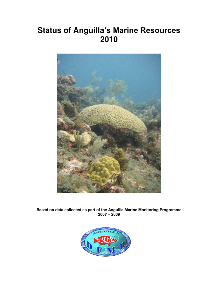 PDF) Status of Anguilla's Marine Resources 2010