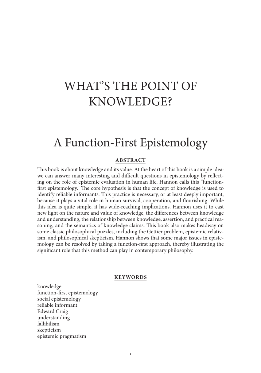 epistemic friction an essay on knowledge truth and logic