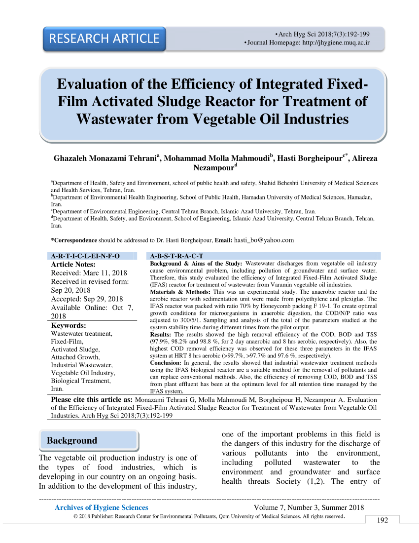 PDF] A sludge biotic index (SBI) for the evaluation of the