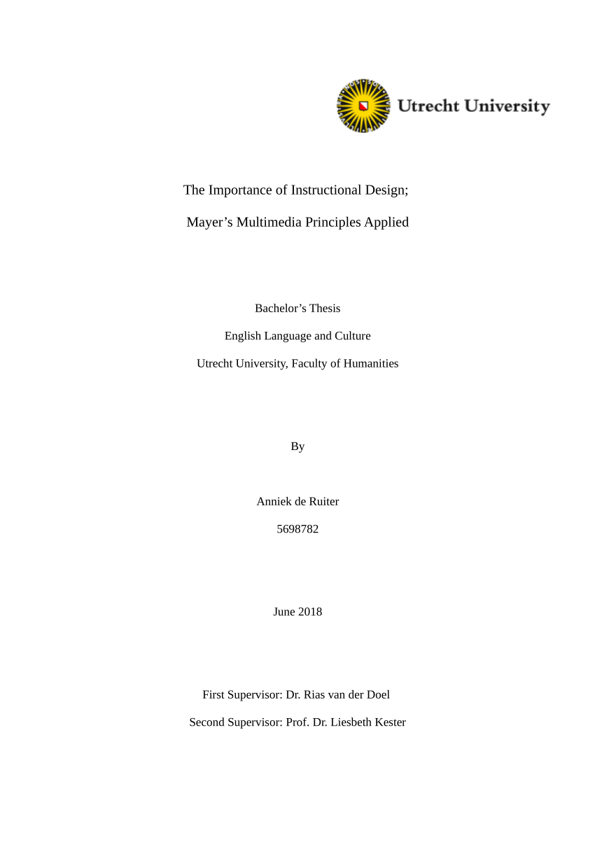 ba thesis pdf