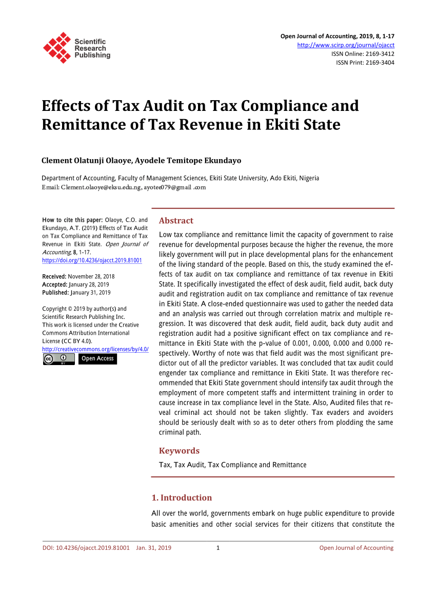 phd thesis on tax compliance