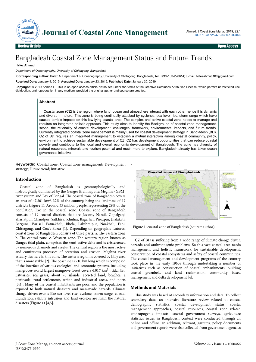 The marine zoning of the State Plan for Coastal Zone Management in