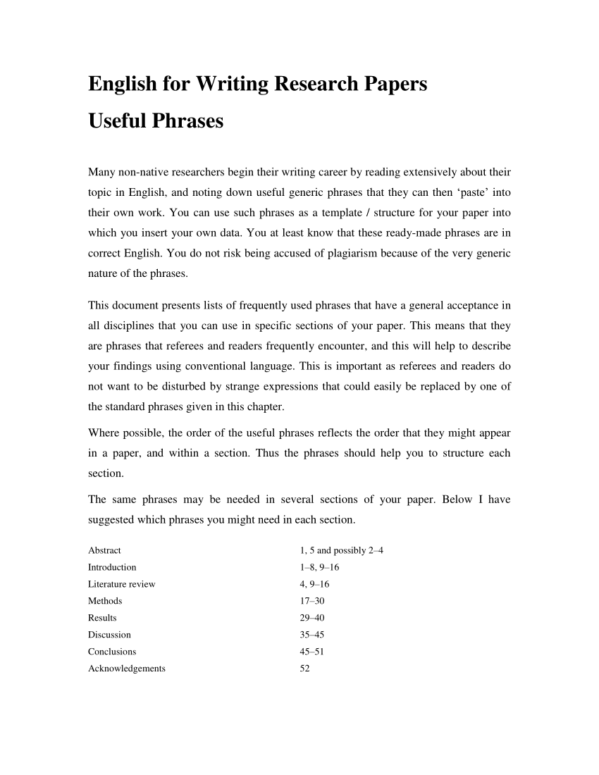 words similar to research paper