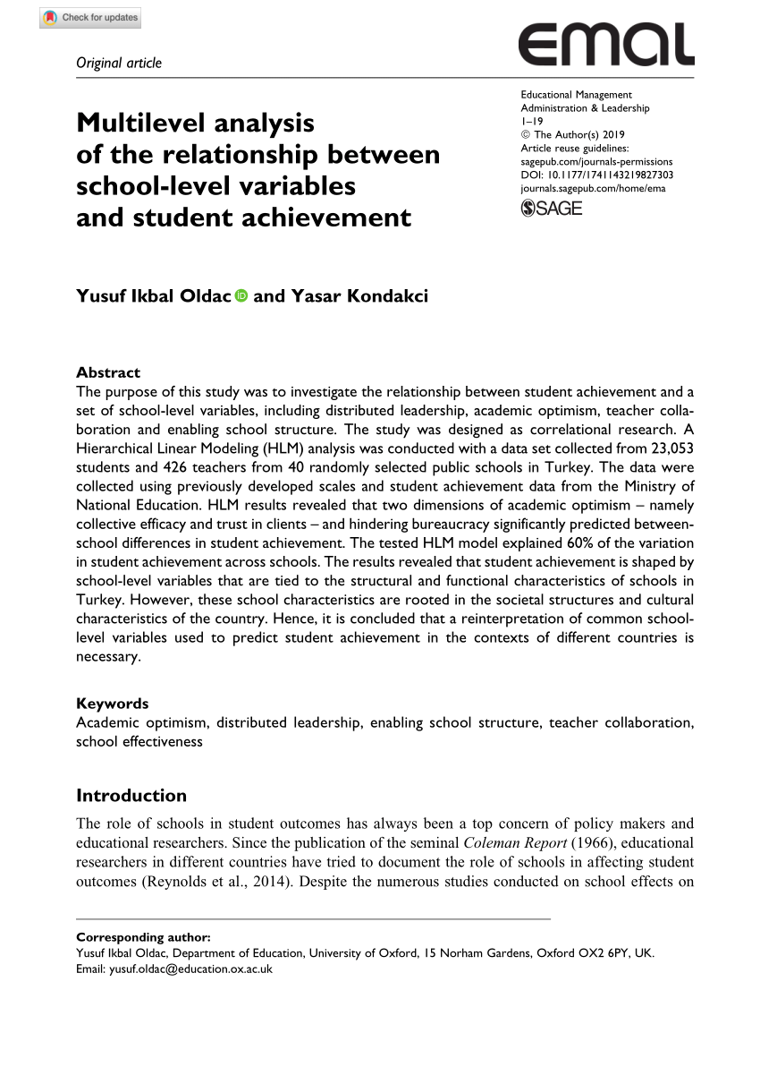 homework completion at the secondary school level a multilevel analysis