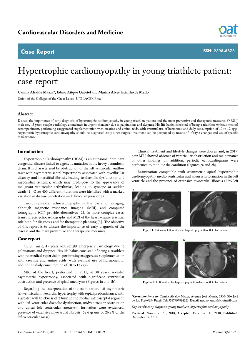 cardiomyopathy case study slideshare