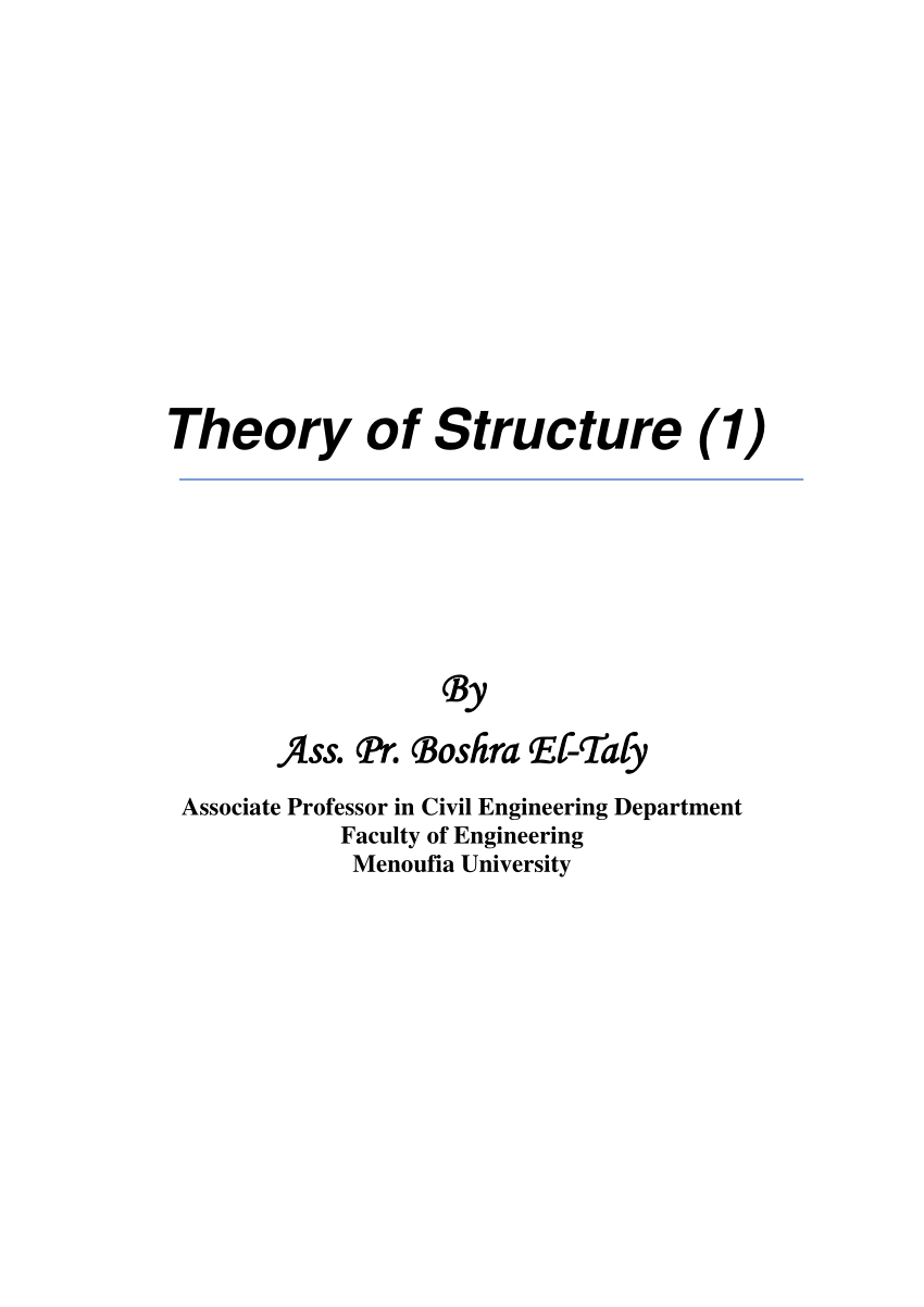 theory of structures by ramamrutham pdf free