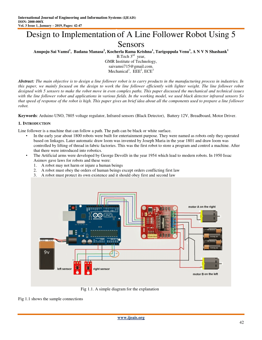 research paper on line follower robot