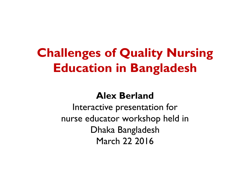 phd in nursing in bangladesh