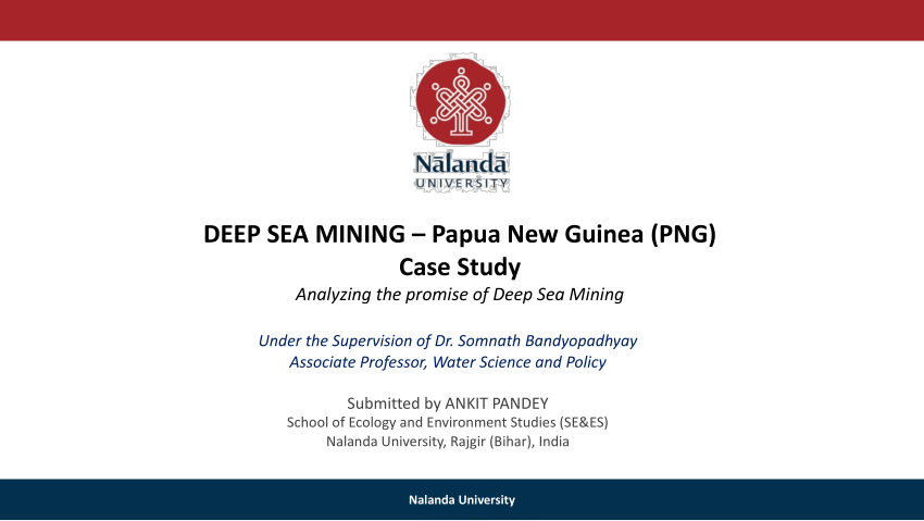 Pdf Deep Sea Mining Papua New Guinea Png Case Study Analyzing The Promise Of Deep Sea Mining
