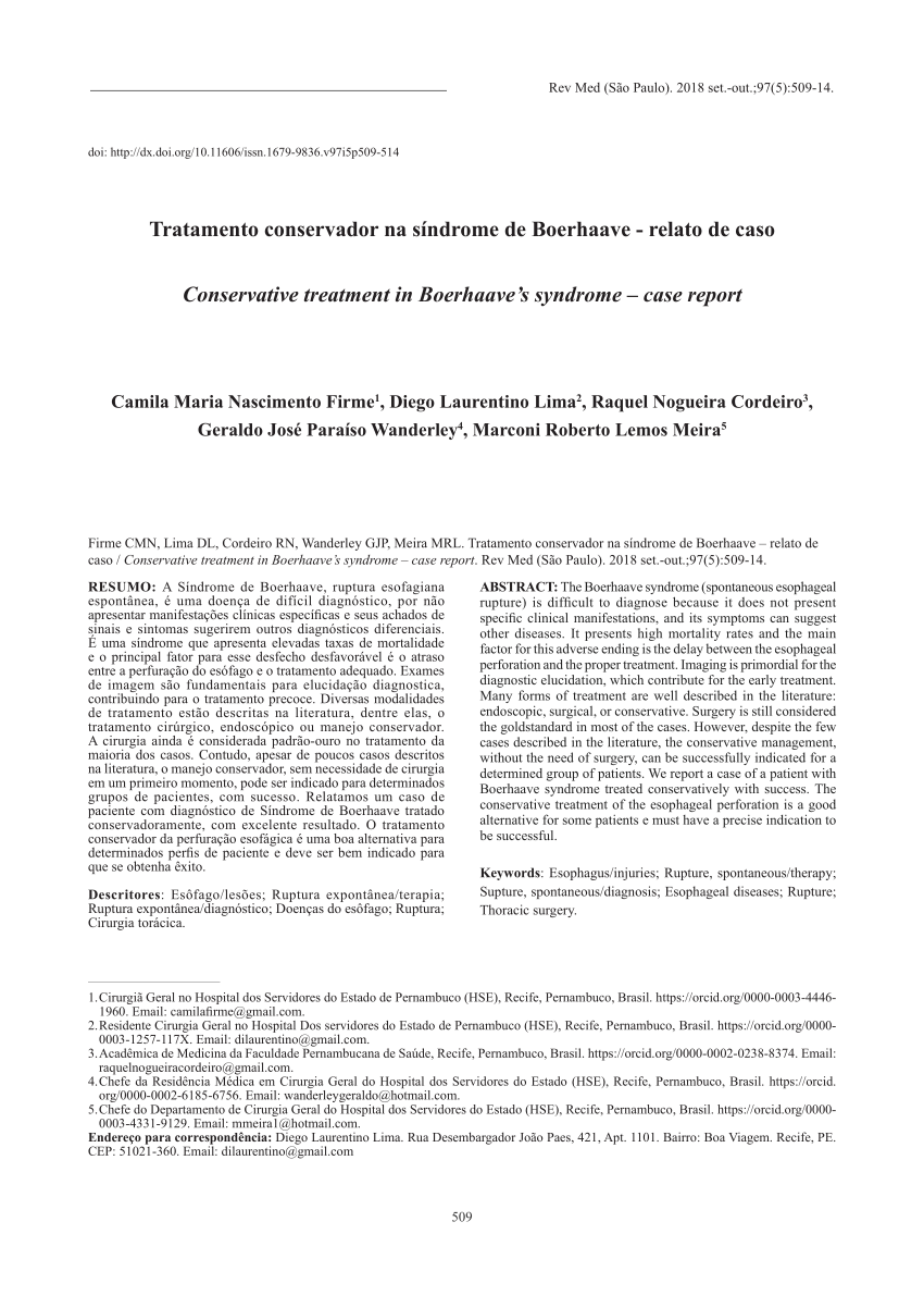 PDF) Modalidades de diagnóstico por imagem na Síndrome da Cauda