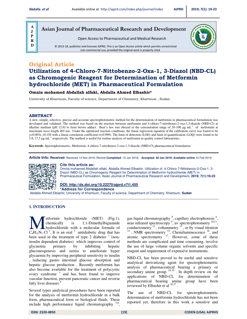 Metformin Sr Online