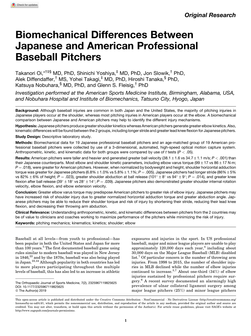 US vs. Korean Baseball - Are There Mechanical Differences?