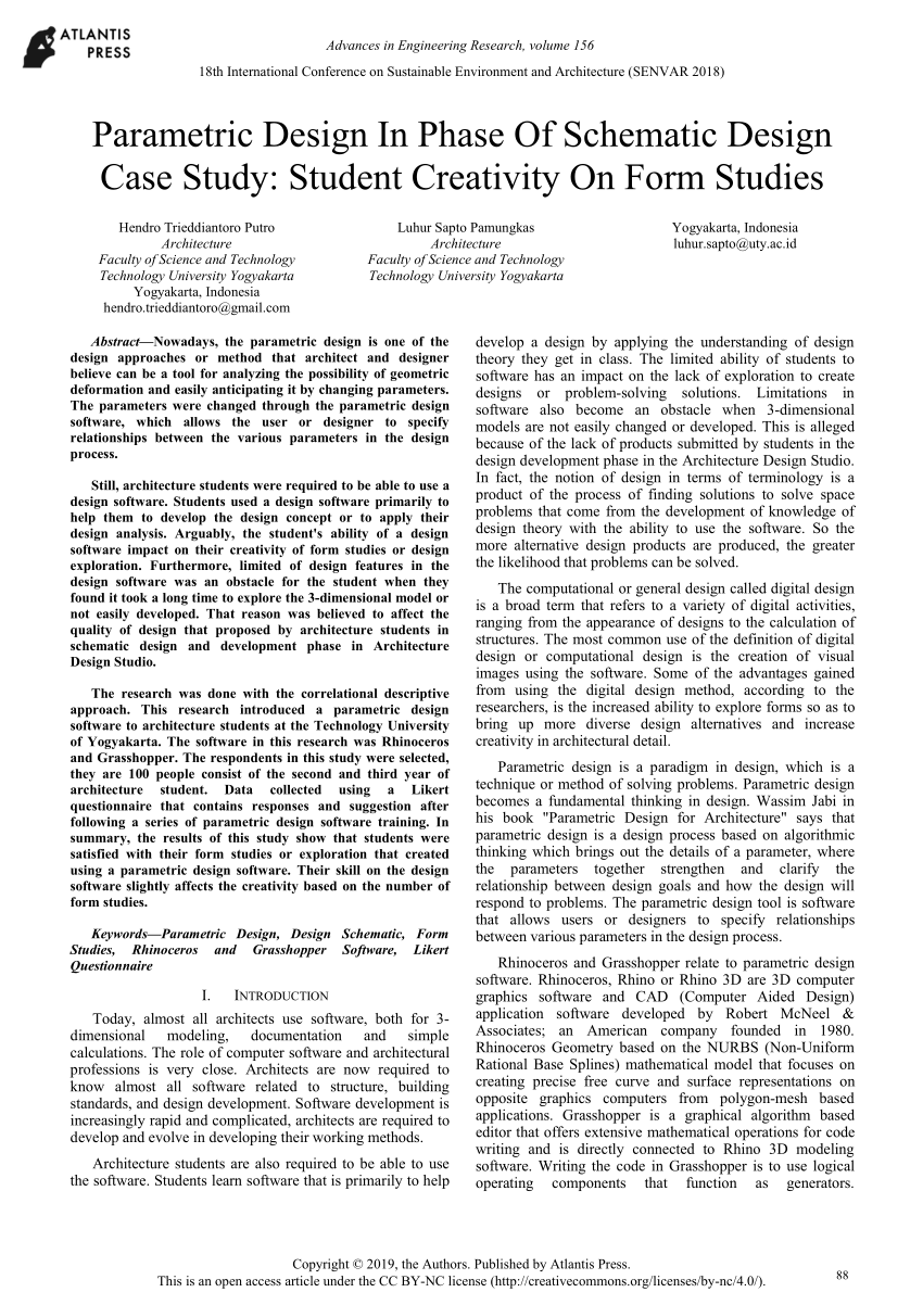 parametric architecture research paper