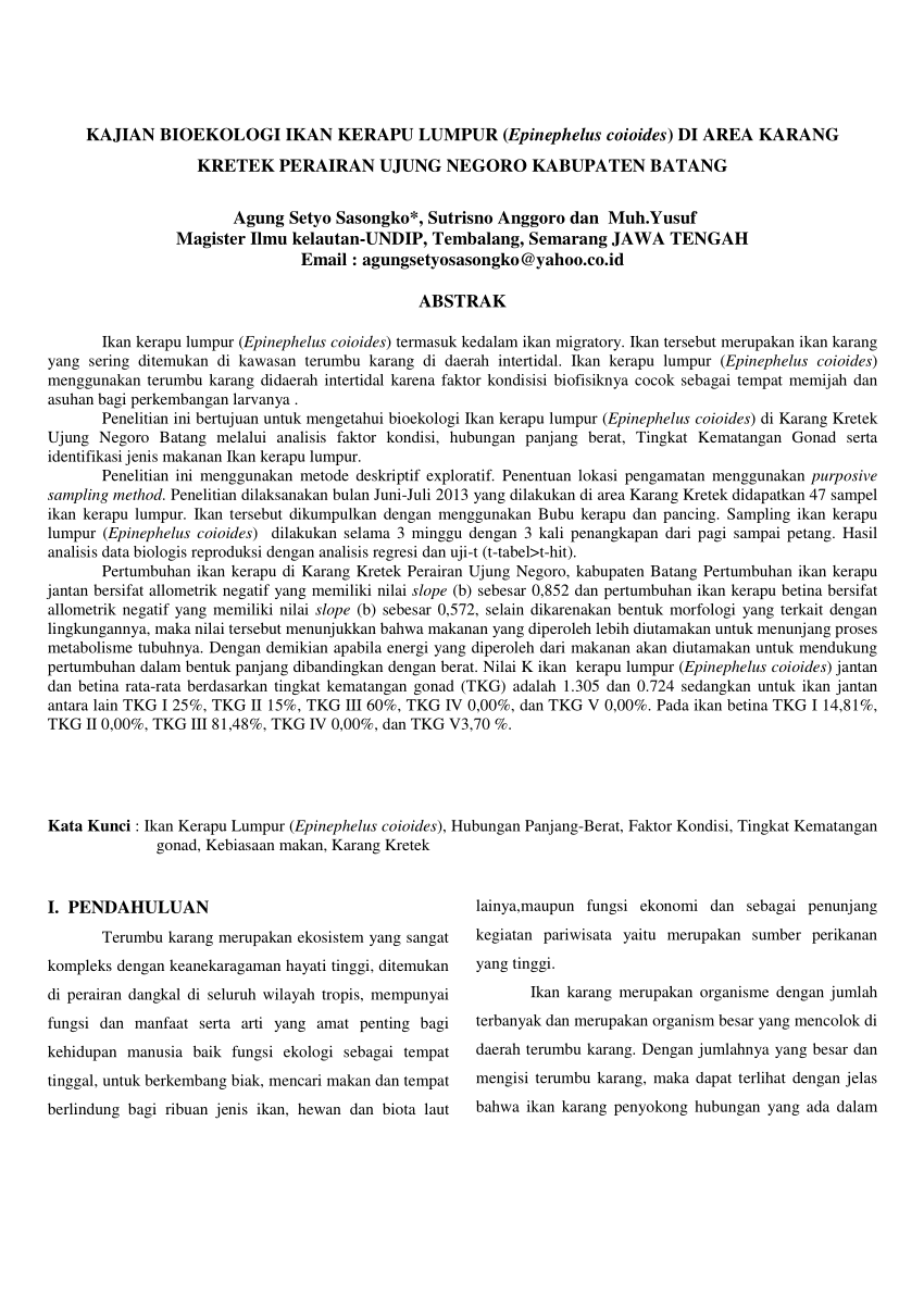 metode biologi ikan effendie pdf