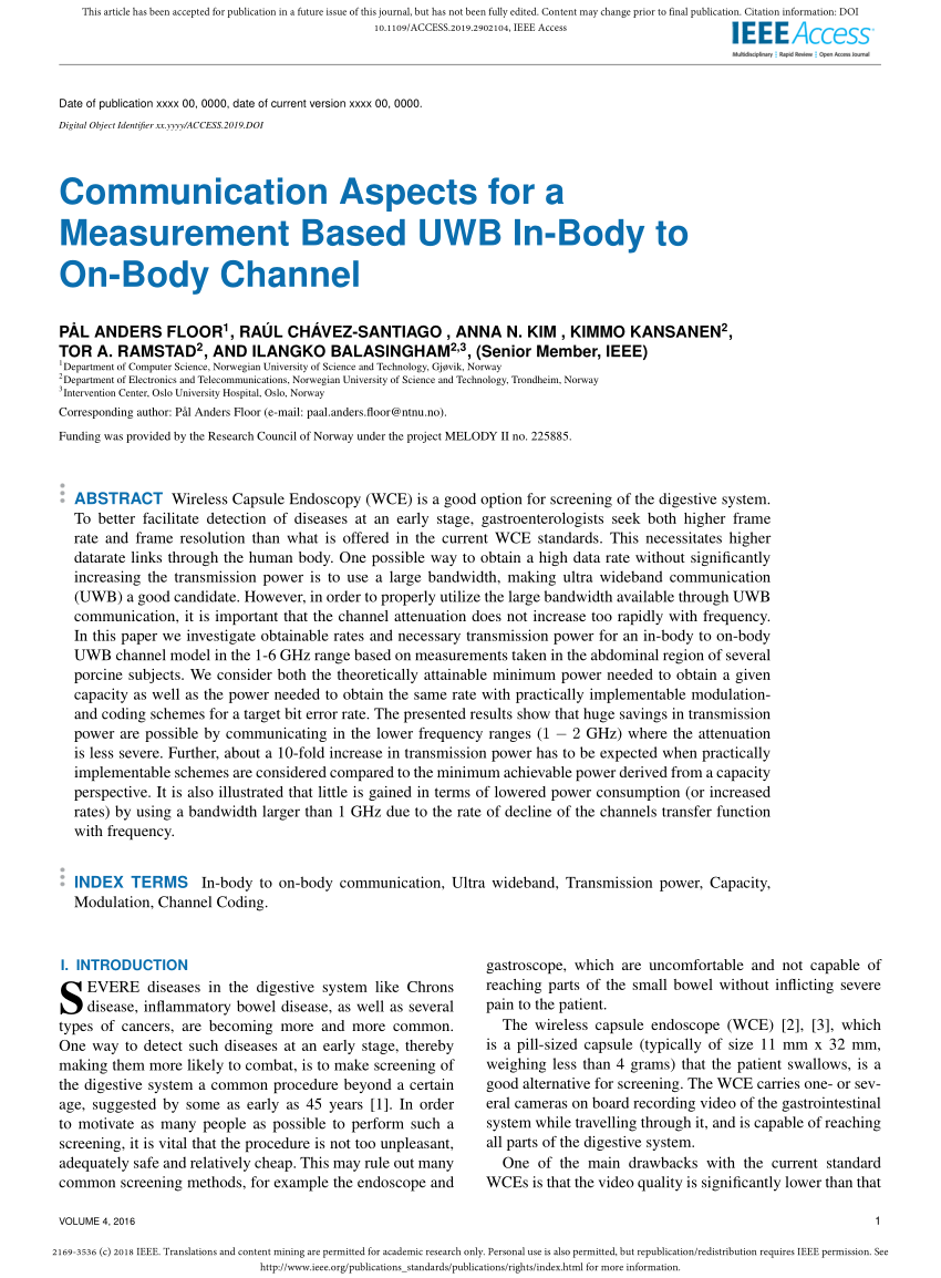 PDF) Wireless Body Sensor Communication Systems Based on UWB and IBC  Technologies: State-of-the-Art and Open Challenges