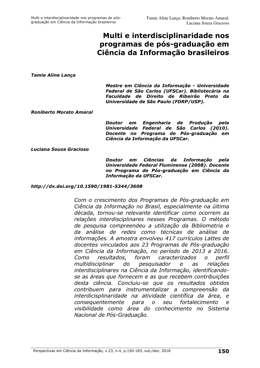 Research Groups - Programa Interdisciplinar de Pós-Graduação em