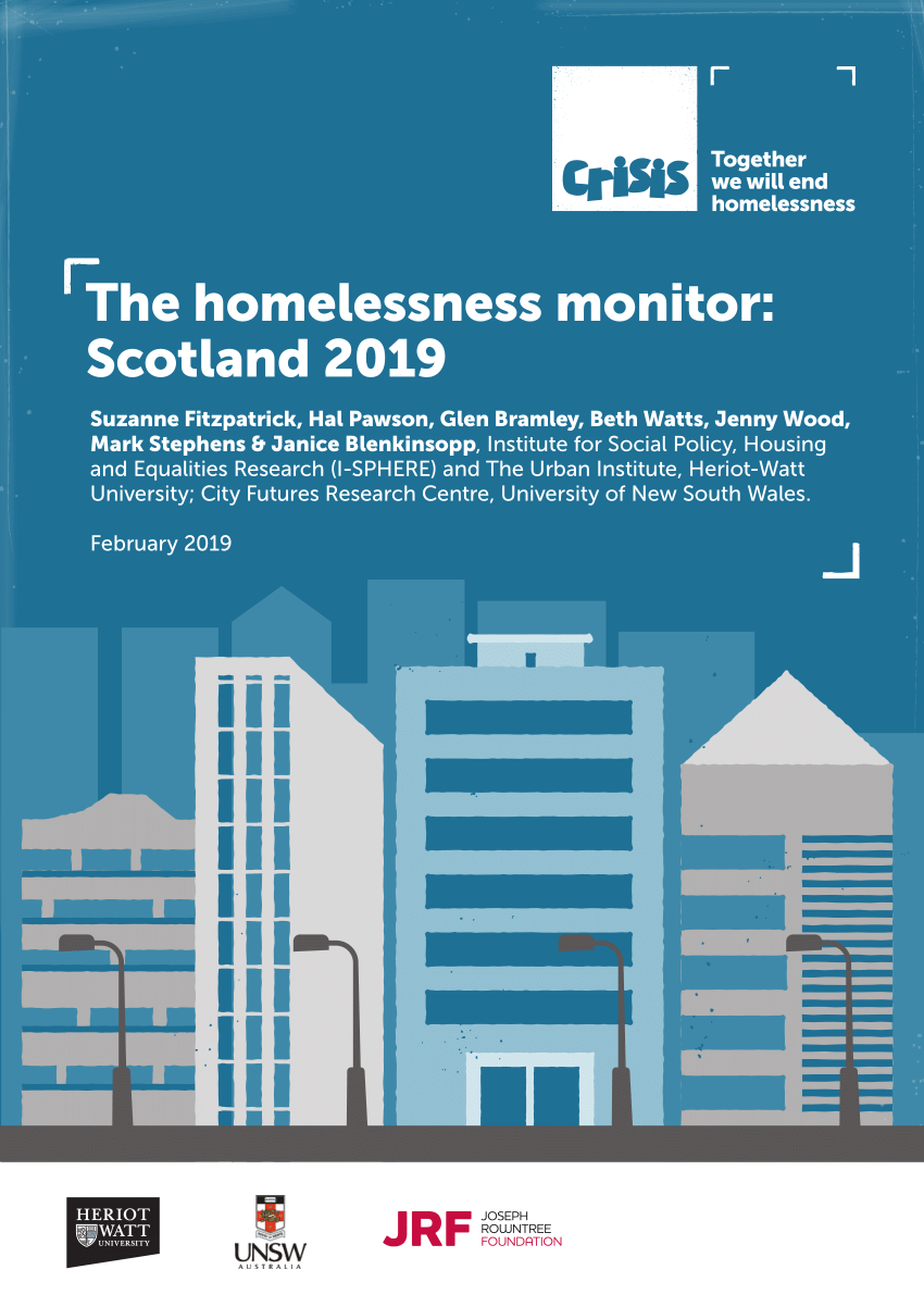 (PDF) The homelessness monitor Scotland 2019