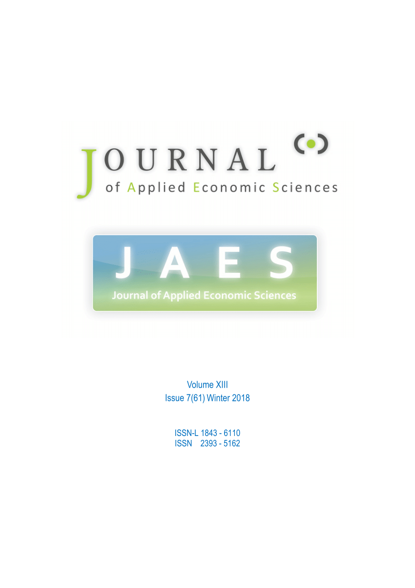 Journal of applied economic