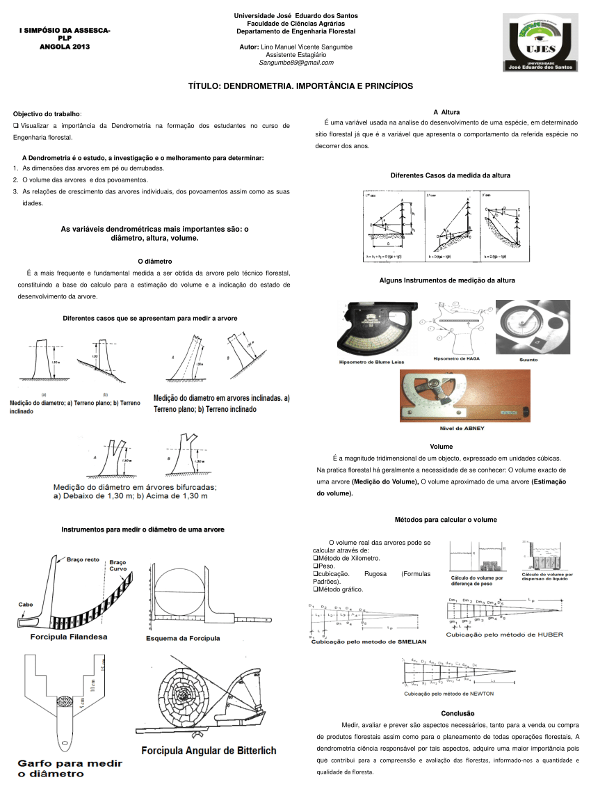 Dendrometria e Inventário Florestal com Aplicações em R - Unesp