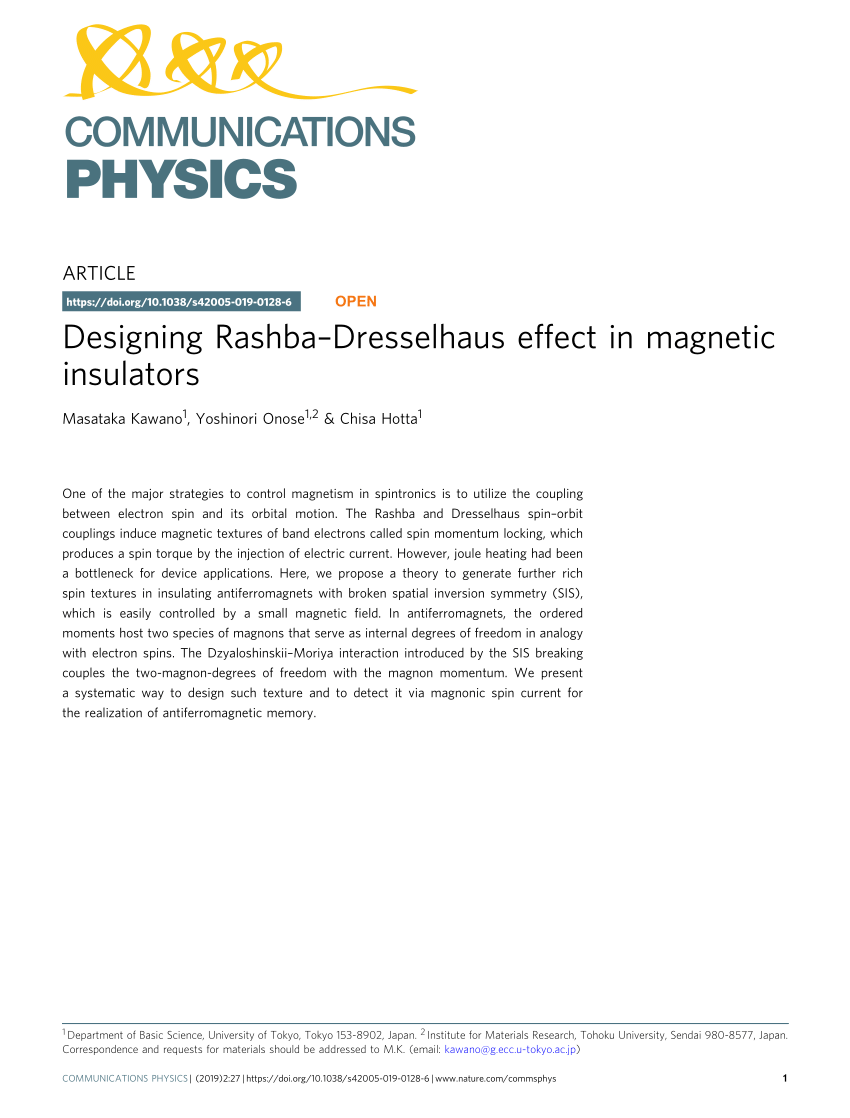 PDF] Dynamic Rashba-Dresselhaus Effect.