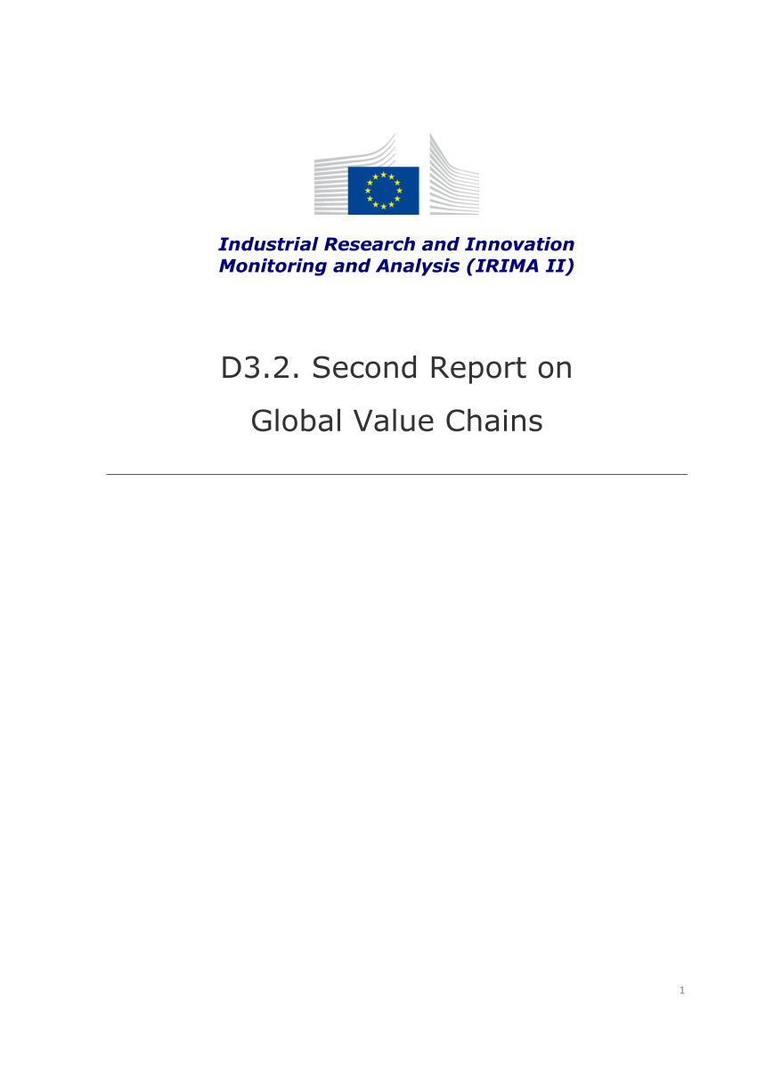 Pdf Global Value Chains A Survey Of Drivers And Measures - pdf global value chains a survey of drivers and measures