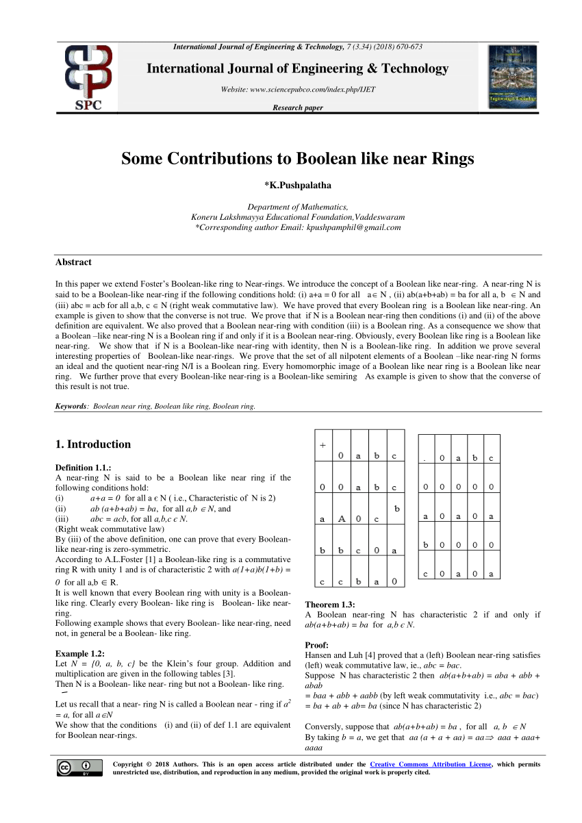 PDF) A note on Boolean Regular Near-Rings and Boolean Regular δ–Near Rings (BNR-delta-NR)
