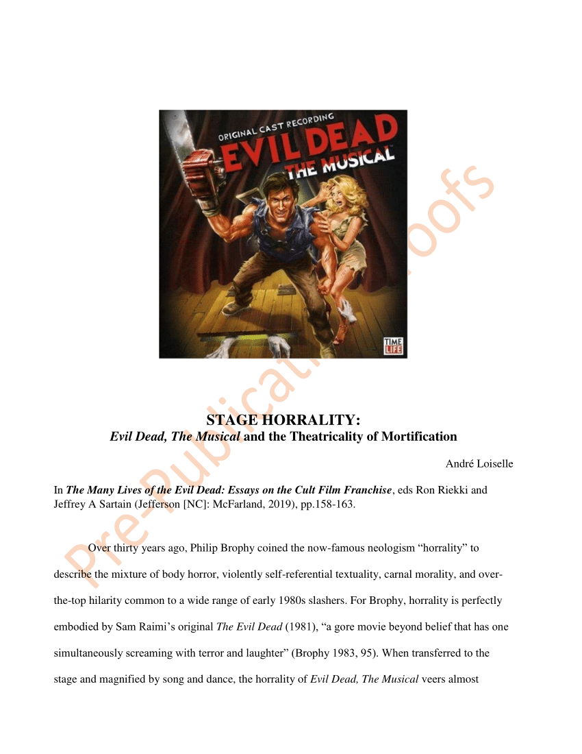 The Many Lives of The Evil Dead - McFarland