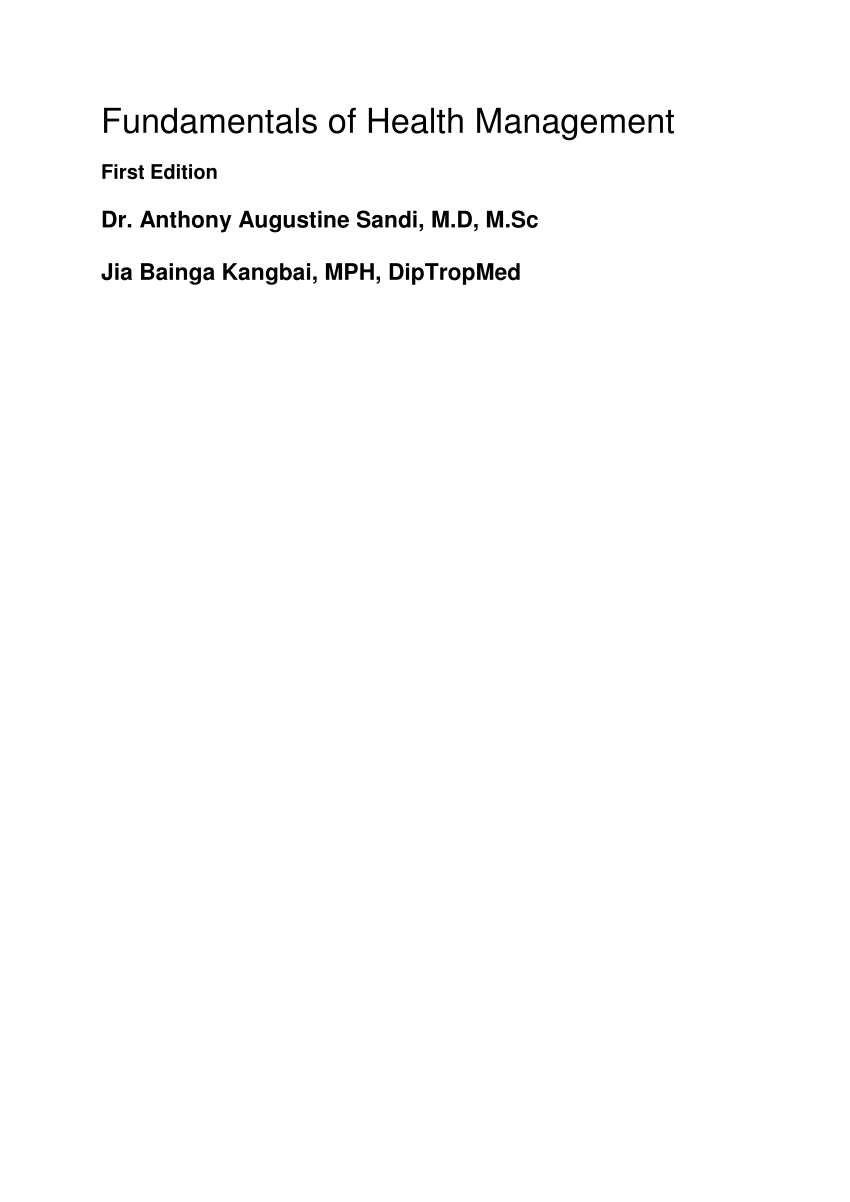 healthcare management thesis pdf
